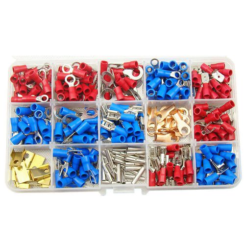 Buy 300pcs Wire Crimp Insulated Ring Spade Terminals Connectors Assortment Set Kit In 深圳 广东省 