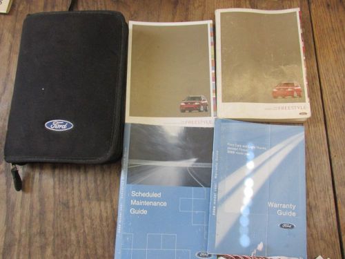 2006 ford freestyle owners manual with case 06