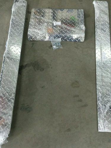 Club car ds golf cart part diamond plate access cover, rocker  kit 1993-up ds