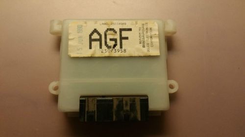 Drac module computer control unit speed sensor vehicle buffer  agf  25073958