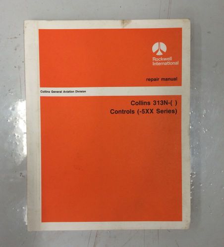 Rockwell collins 313n repair manual book