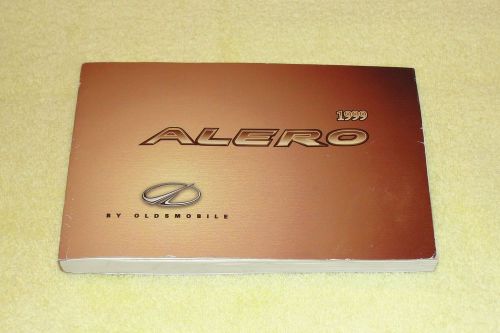 1999 oldsmobile alero owners manual