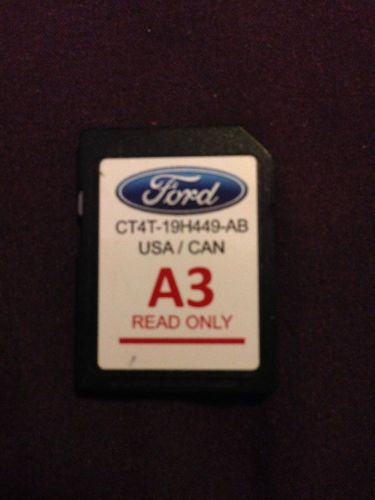 Ford lincoln oem a3 ct4t-19h449-ab map sd card