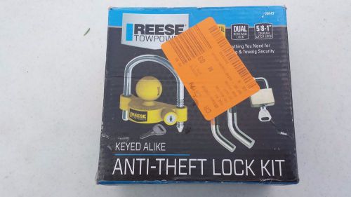 Reese towing anti-theft lock kit no reserve