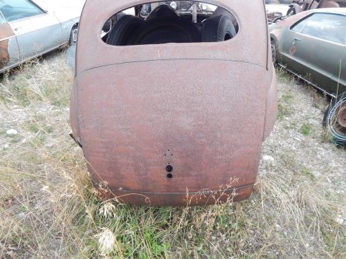 1941 ford two door sedan trunk lid, deck