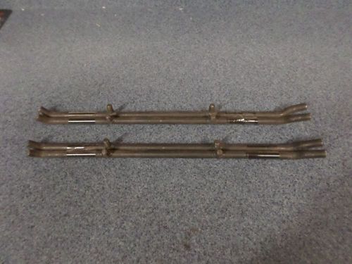 Nos two sets moto ski wear bars skags skag bar vintage 18 1/2&#034; long 2 bolt mount