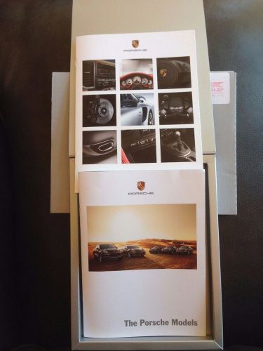 2010 porsche models sales brochure &#034;special request&#034; in original packaging 1of2