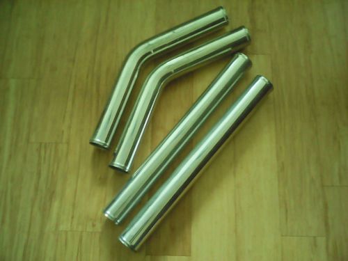 2.5&#034; intercooler  aluminum tubing 4pc