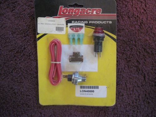 Longacre racing products 40000 oil press gauge light 20psi