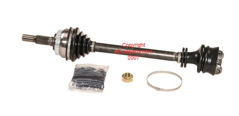 New empi saab axle assembly - front passenger side 805338