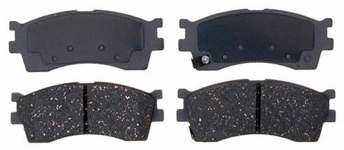 Acdelco advantage 14d889c brake pad or shoe, front-ceramic brake pad