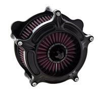 Roland sands design turbine black anodized air cleaner harley 91-13 xl sportster