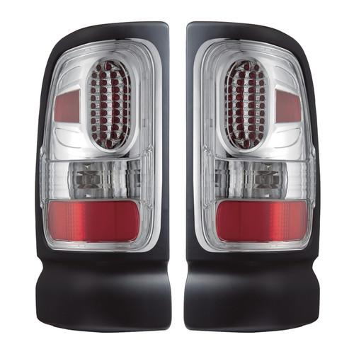 Apc diamond cut tail lights for 1994-2001 ram and 02 3500 2500 407536tlc