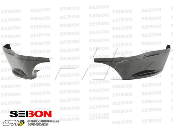 Seibon carbon fiber sr-style carbon fiber rear lip nissan 370z 09-10 new item