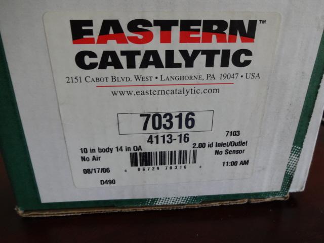 New eastern catalytic converter 70316