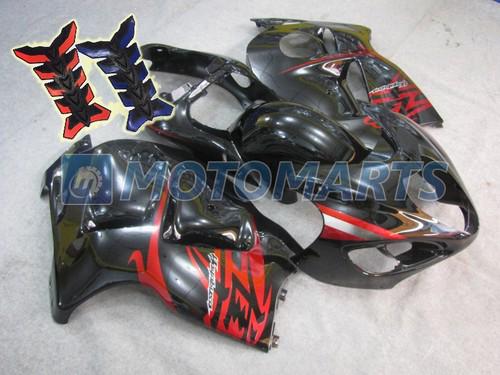 Free tank pad! inj fairing kit for suzuki gsxr 1300 hayabusa 99 00 01 02-07 az