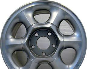 16 inch factory alloy rim - oldsmobile aurora / 1995-1999 / silver