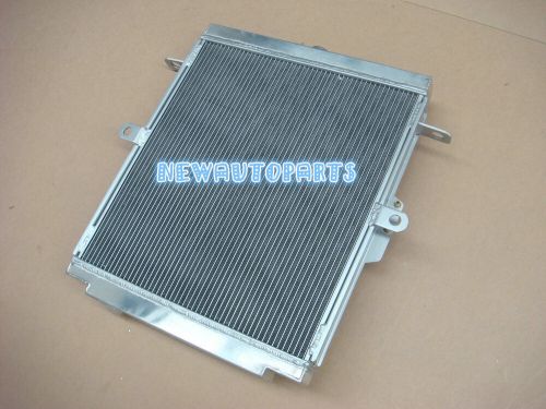 4 row alu radiator for toyota land cruiser 80 series hdj81 4.2l diesel 1hd mt