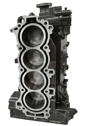 Yamaha marine engine short block f75, 90b, vf90 hp remanufactured 2016-2022