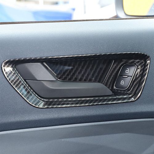 Abs carbon fiber interior trim set, fits ford maverick 2022-2024-