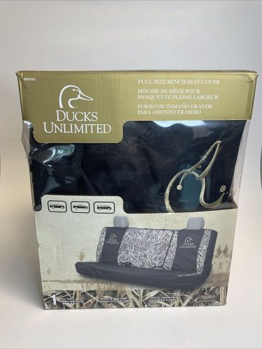 Ducks unlimited universal bench seat cover, truck car auto grassy camo