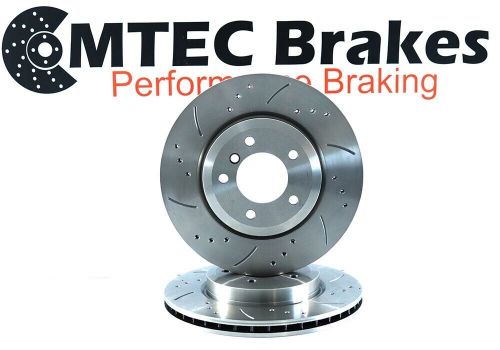 Honda civic type s sport ep2 1.6 01-05 mtec front brake discs plus pads 5 stud