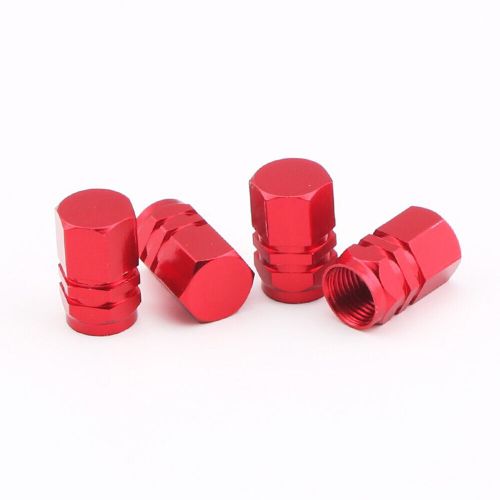 4pcs car bike air port cover tire rim valve wheel stem caps universal•