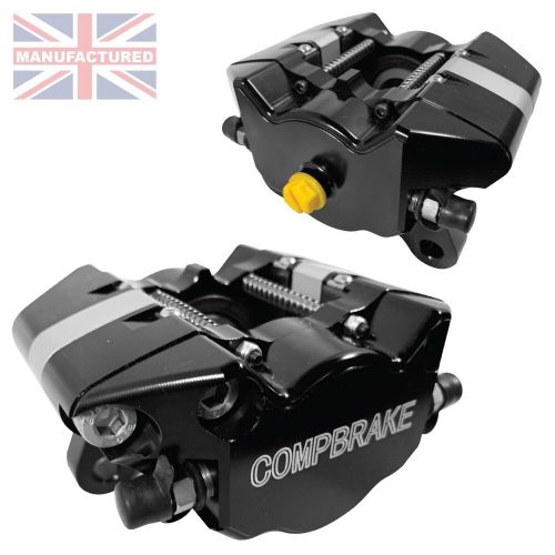 Compbrake pro race 17 [kit-car &amp; motorbike calipers] 2-piston rear [black pair]