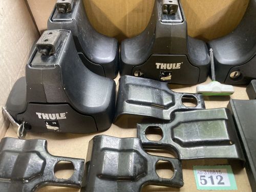 Thule 754 footpack + thule fitting kit 1663 for range rover evogue 2011 onwards