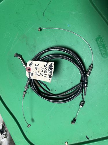 98 kawasaki 1100 zxi  fuel tap cable set of two