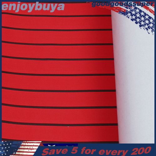 Eva red boat flooring mats foam yacht teak decking sheet marine non-skid carpet