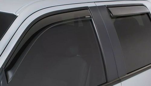 Stampede side window deflector - fits 2021-2024 chevrolet silverado 1500 crew ca