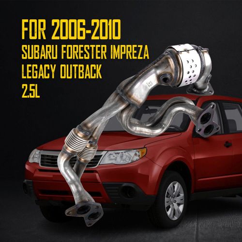 For 2006 to 2010 subaru forester/impreza/legacy/outback catalytic converter 2.5l