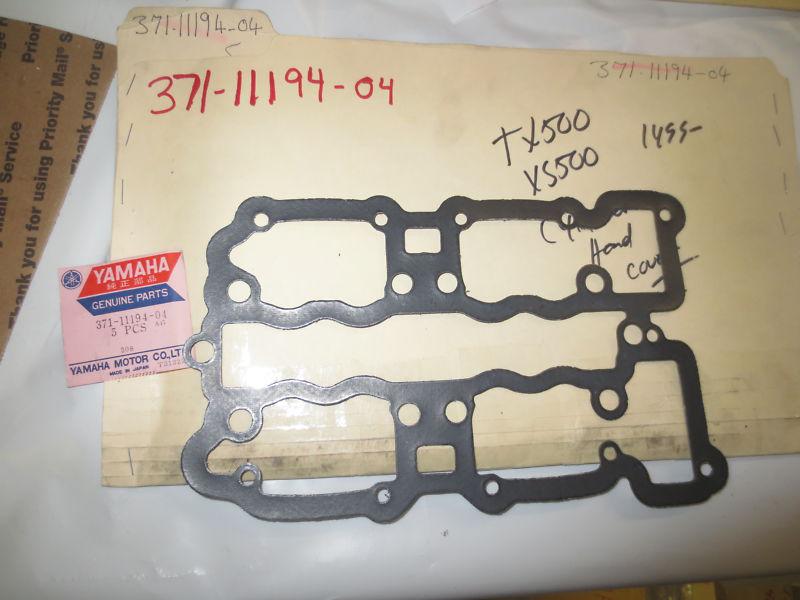 Yamaha tx500,xs500 nos oem cylinder head cover p.n 371-11194-04