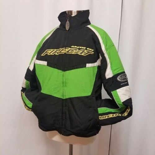 Arctic cat firecat arcticwear snowmobile jacket spellout liner size woman&#039;s m