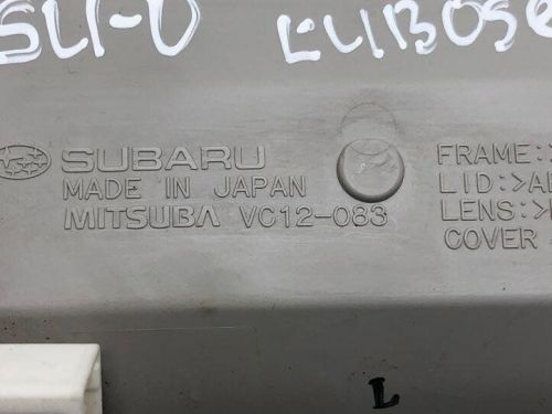 Subaru outback br interior light vc12083 2.00 diesel 110kw 2012 21321396-