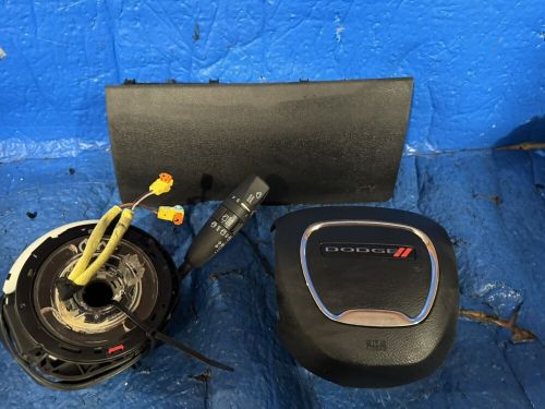 2019-2020-2021-dodge durango driver wheel &amp; knee airbag &amp; clock spring