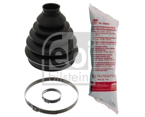 2x cv joint boots front outer 38347 febi c.v. driveshaft gaiter 8n0498203 new