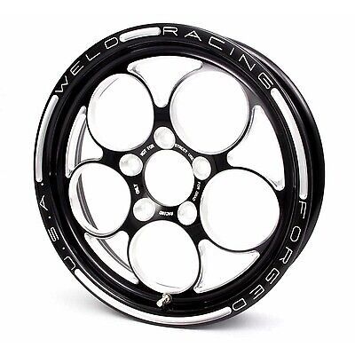 Weld racing magnum pro 15x3.5 1pc wheel 5x4.75 1.75bs blk 86b-15274