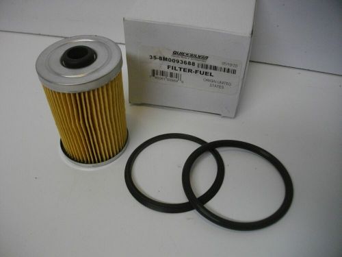 Mercury marine quicksilver mercruiser 35-8m0093688 cool fuel filter oem