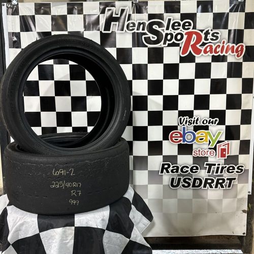 691-2 usdrrt hoosier dot    road race tire(s)          225/40  zr17 r7. year2020