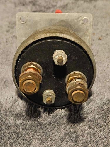 Longacre racing 45785 battery disconnect switch - 4 terminal w/panel