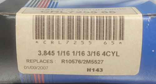 Total seal crl7255 65 classic race rings 3.845 bore 1/16x1/16x3/16