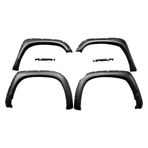 Black horse ff-totul-sm-pkt - bolt-head black front and rear fender flares