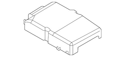 Genuine mazda battery cover lf3t-18-593a