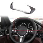 Real carbon fiber dashboard instrument frame cover trim for bmw x5 f15 2014-18-