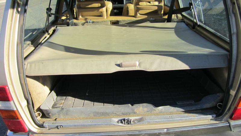 1979-1993 volvo 240 rear cargo cover with all hardware security tan or gray 