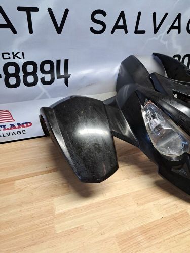 Polaris predator 500 oem front plastic fender nose shroud headlights assembly r2