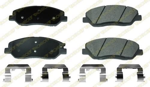 Monroe gx1202 brake pad or shoe, front-monroe prosolution ceramic brake pad