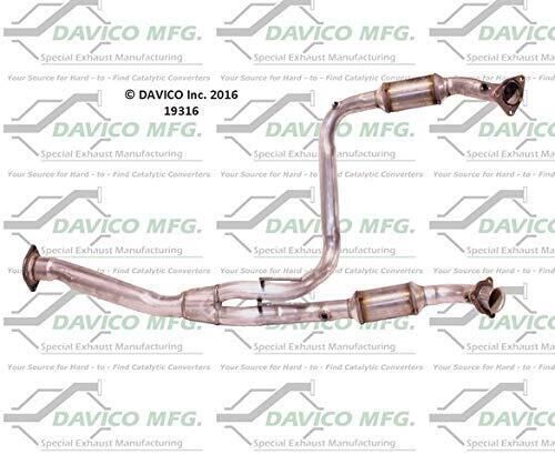 Davico mfg catalytic converter p n 19316